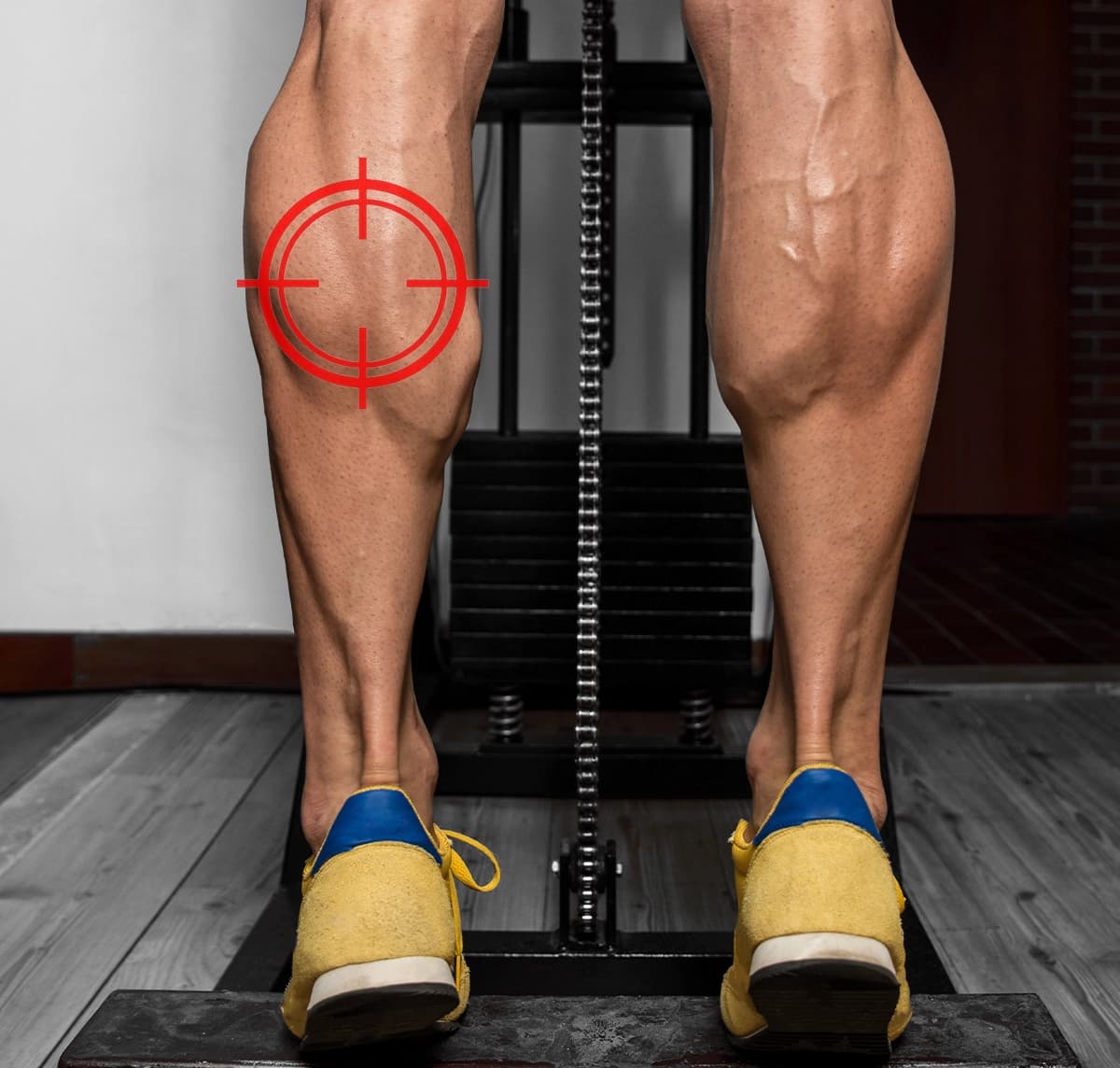 Gastrocnemio-Allenamento-Palestra