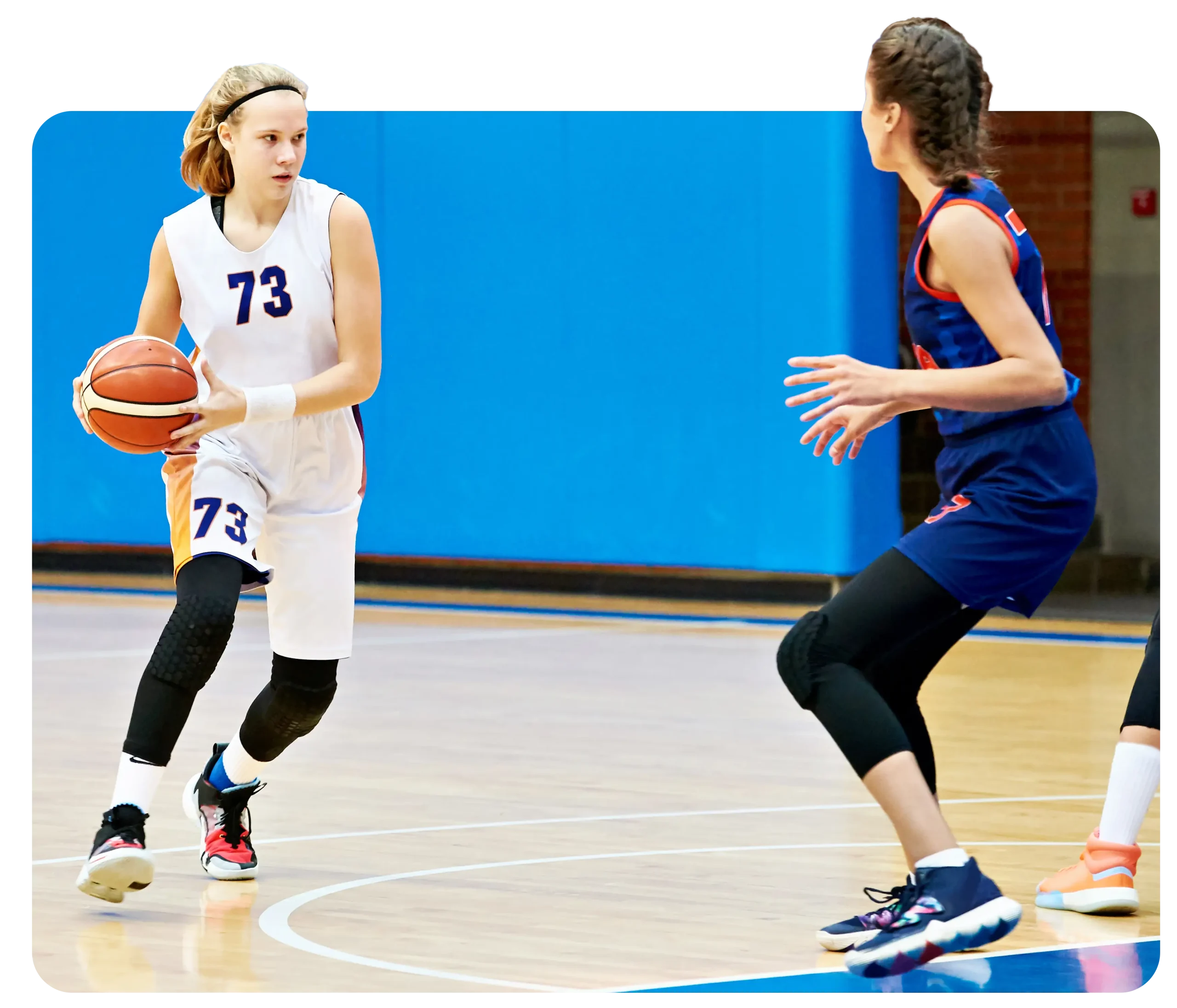 giovani atlete di basket