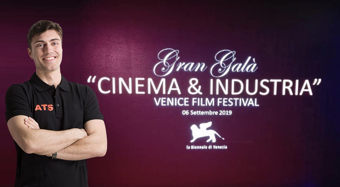 Alberto Falcone al Gran Galà Cinema & Industria della 76° Edizione del Festival del Cinema di Venezia