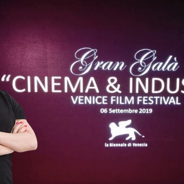 Valentina Delmonte al Gran Galà Cinema & Industria della 76° Edizione del Festival del Cinema di Venezia