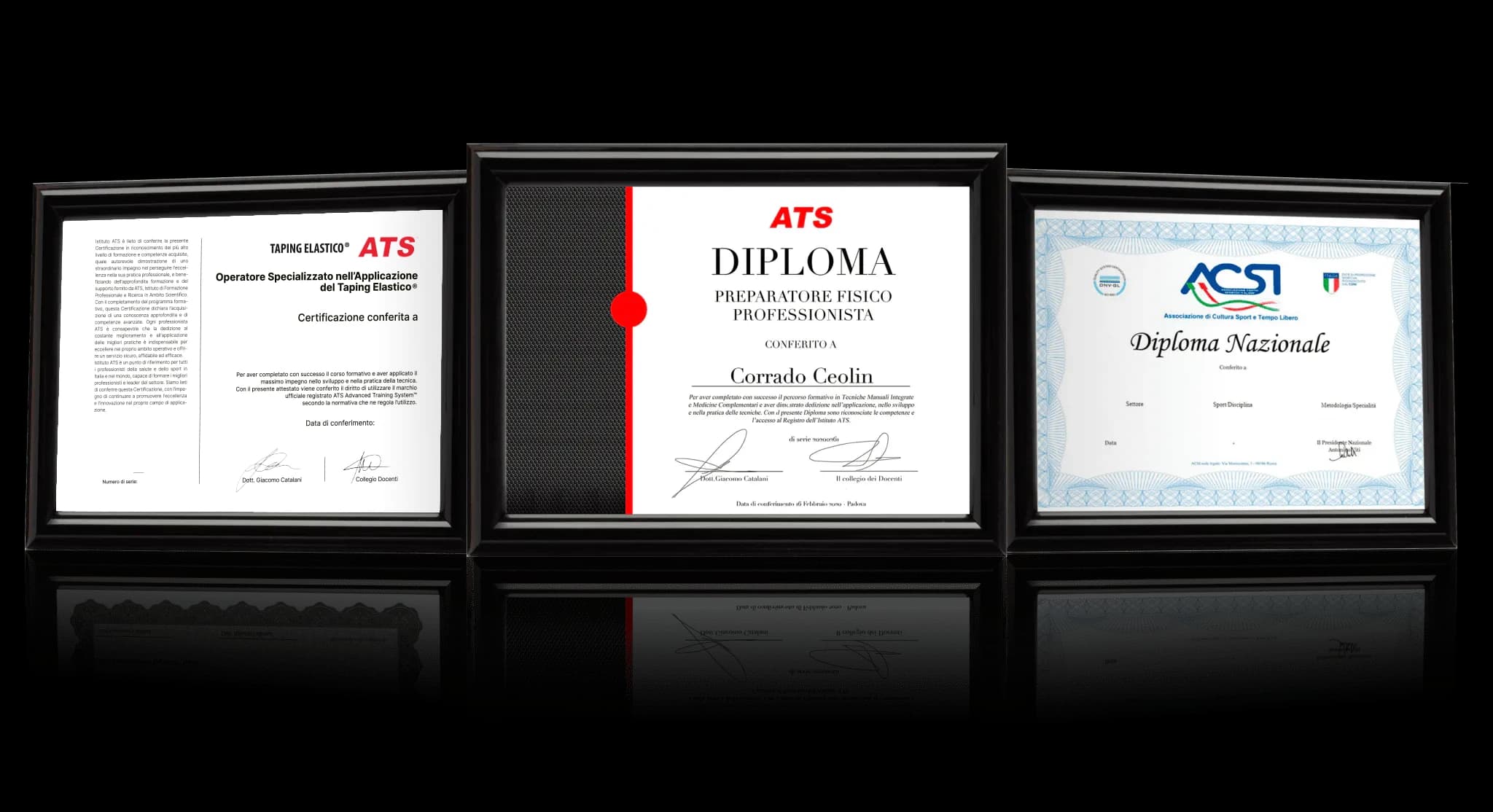 Diplomi Preparatore fisico specializzazione